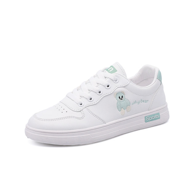 Moteriški eko odos sportbačiai su spalvingais siuvinėjimais