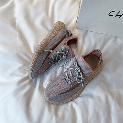 Υφασμάτινα γυναικεία sneakers με κορδόνια και επίπεδη σόλα νέο μοντέλο