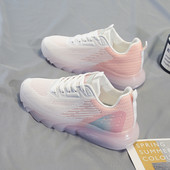 Sportske tenisice s vezicama i mrežicom u preljevnim bojama