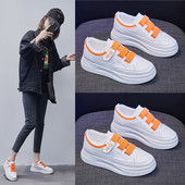 Model nou de adidasi de dama din piele cu inchidere cu velcro