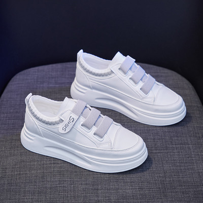 Model nou de adidasi de dama din piele cu inchidere cu velcro