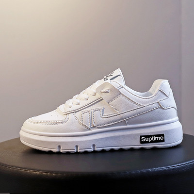 Madingi moteriški odiniai sportbačiai plokščiu padu