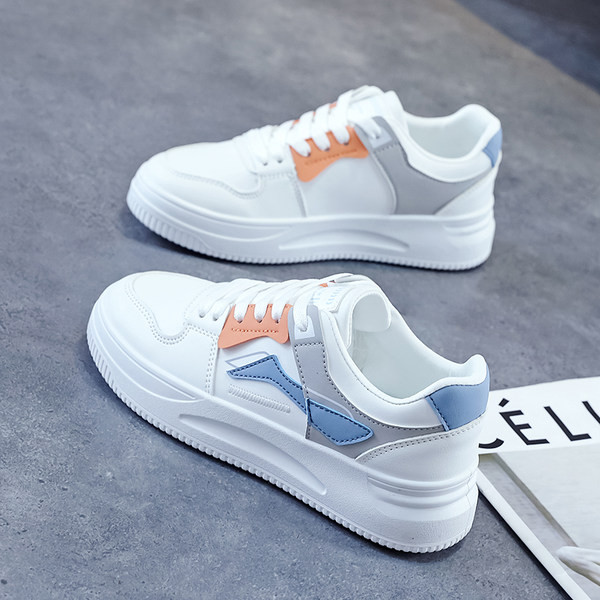 Naujo modelio suvarstomi plokščiapadžiai odiniai sportbačiai moterims