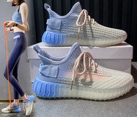 Adidasi sport dama cu culori irizate