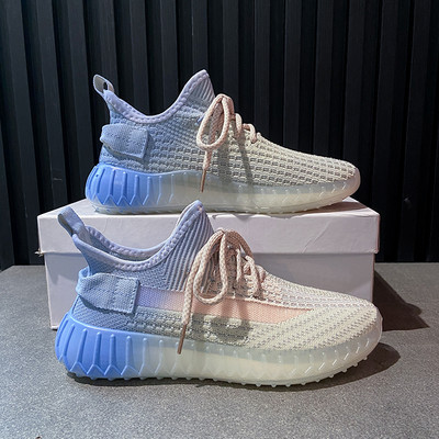 Adidasi sport dama cu culori irizate