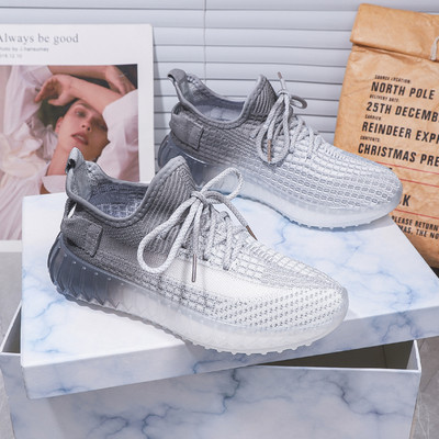 Adidasi sport dama cu culori irizate