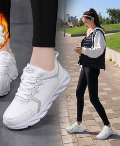 Γυναικεία sneakers από οικολογικό δέρμα σε δύο μοντέλα με φόδρα