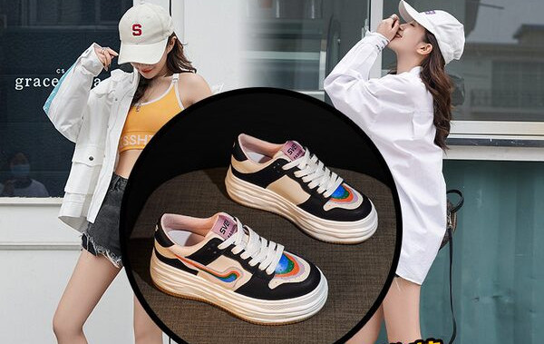 Naiste ökonahast nööriga tasapinnalised tossud