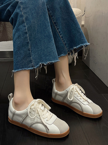 Naiste retro nöörkinnisega tossud