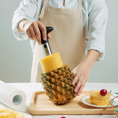 Ananászhámozó szeletelőgép A magvágógép Spirális vágógép zöldségekhez és gyümölcsökhöz Könnyen használható konyhai eszközök