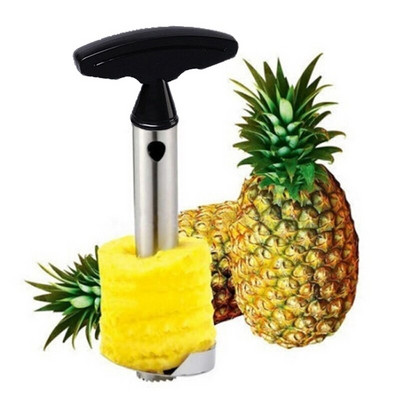 Oțel inoxidabil și ABS Fructe de curățat ananas Dispozitive de tăiat Zestere Cutter de bucătărie Dispozitiv de curățat Instrument ușor Gadget de bucătărie Accesorii