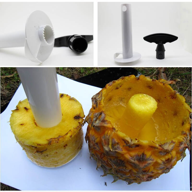 Nerūdijančio plieno ir ABS vaisių ananasų skustukas Šerdelės pjaustyklės Zesters Virtuvinis pjaustytuvas Skustukas Lengvas įrankis Virtuvės prietaisai Priedai