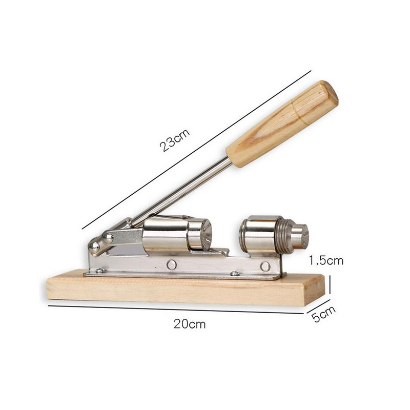 Rankinis nerūdijančio plieno riešutų laužytojas Mechaninis riešutų laužytojas Graikinių riešutų laužytojas Greitas atidarytuvas Virtuvės įrankiai Vaisiai ir daržovės