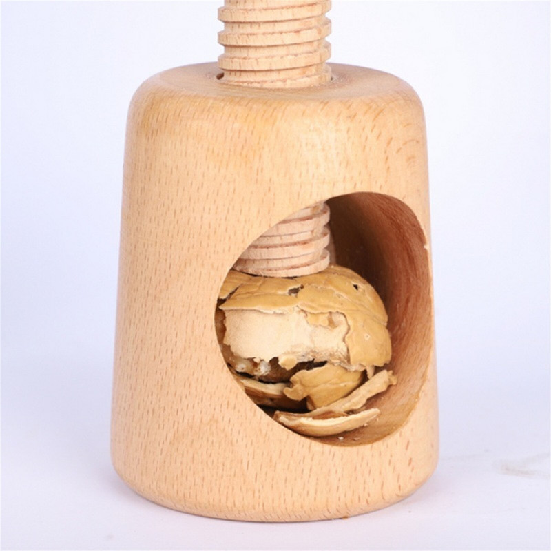 Medienos graikinio riešuto spaustukai virtuvės įrankiai lupimo mašina daugiafunkcinis krekingo migdolų graikinių riešutų pekano lazdyno riešutų lukšto spaustukas