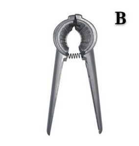 Цинкова сплав Nutcrocker Sheller Crack бадем орех орех пекан лешник лешник l Clamp Plier CrackerNut Kitchen Nut Sheller Clip Tool