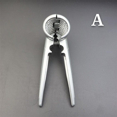 Цинкова сплав Nutcrocker Sheller Crack бадем орех орех пекан лешник лешник l Clamp Plier CrackerNut Kitchen Nut Sheller Clip Tool