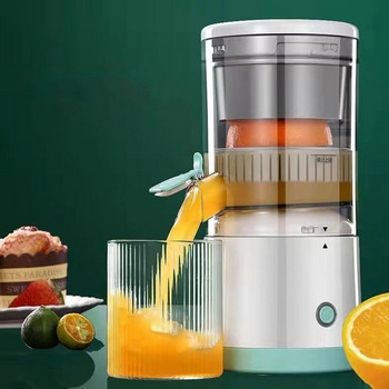 Преносима електрическа безжична бавна сокоизстисквачка Мини екстрактор за плодове Портокалова машина за лимонов сок USB акумулаторна изстисквачка Сокоизстисквачка под налягане