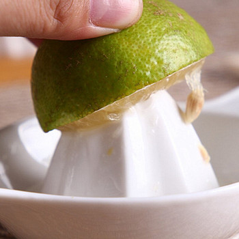 Лимоноизстисквачка Керамична преса за плодов сок Кухненски инструменти Ръчна преса за чесън