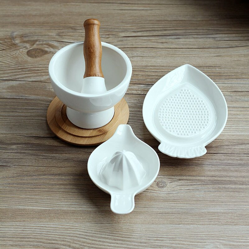 Лимоноизстисквачка Керамична преса за плодов сок Кухненски инструменти Ръчна преса за чесън