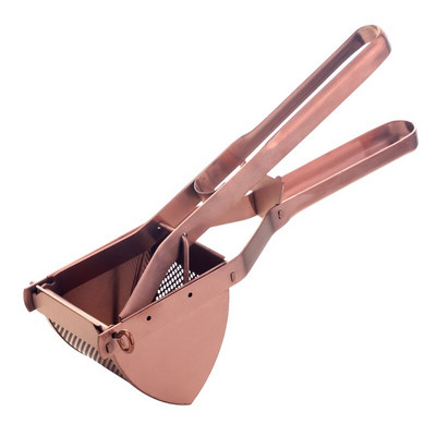 1x Ръчна изстисквачка за плодове и нар от неръждаема стомана Сокоизстисквачка за портокал и лимон Ръчна преса Кухненски инструменти Машина за набиване на картофи Инструмент за готвене