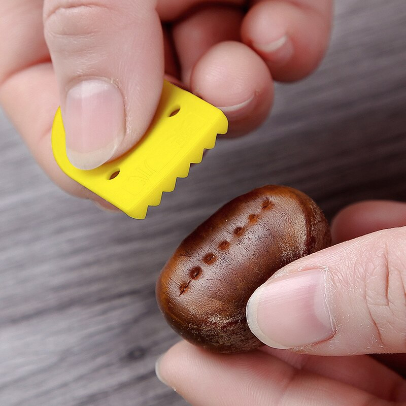 Преносими крекери за кестени Скоба за трошачка Скоба за белене на ядки Инструмент за отваряне на кестени Скоба за орехи от неръждаема стомана 304 Кухненски джаджи