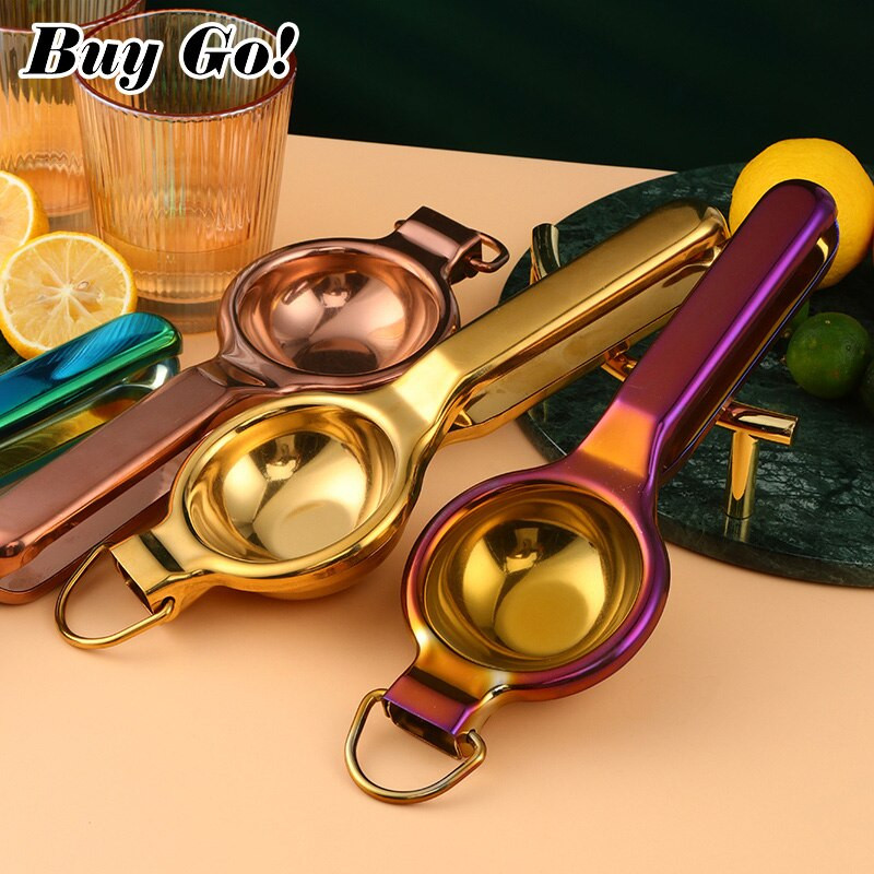 Голям размер Домакинска Плодове Лимон Ръчна сокоизстисквачка Цитрус Портокал Ръчна преса Преса Машина Издръжлив кухненски инструмент от неръждаема стомана