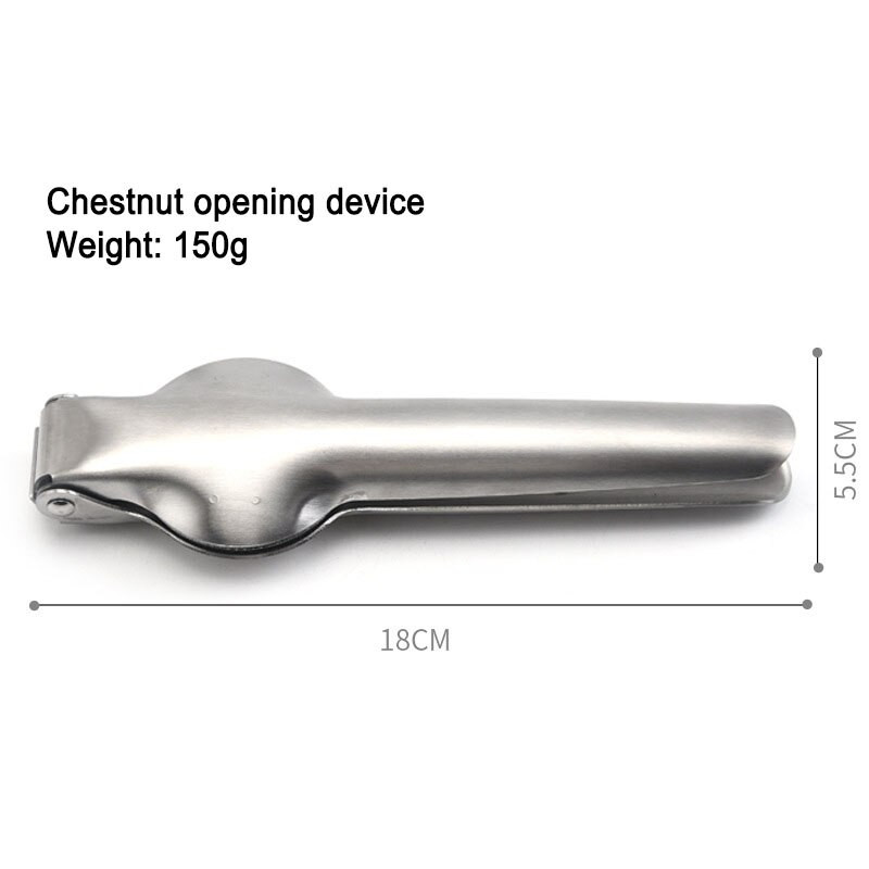 Преносим нож за черупки от неръждаема стомана Кухненска щипка за ядки Клещи за орехи Лешникотрошачка Отварачка Джаджи Инструменти Аксесоари