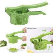 Центрофуга за салата Ръчен дехидратор за зеленчуци Преса за вода Цедка за маруля