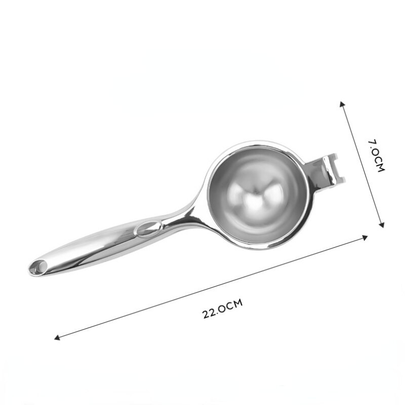 Сокоизстисквачка за лимон от неръждаема стомана Ръчна ръчна изстисквачка за плодове от неръждаема стомана Преса Кухненски инструменти Кухненски джаджи Изстисквачка за портокал