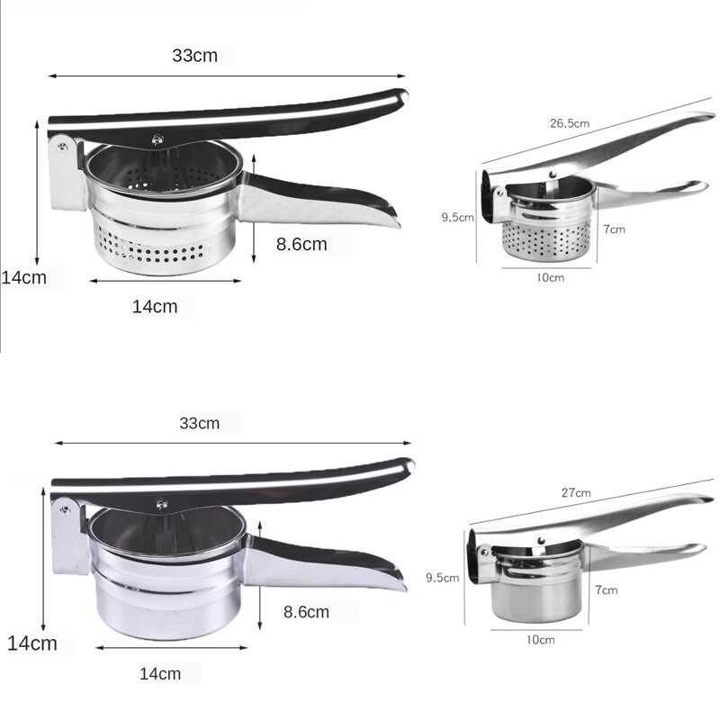 Ръчна сокоизстисквачка от неръждаема стомана Сокоизстисквачка за зеленчуци и плодове Сокоизстисквачка Портокал Сок от лимонова тръстика Преса за чесън Вода за изцеждане на зеленчуци