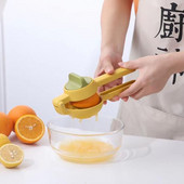 Ръчна изстисквачка за плодове Пластмасови ръчни сокоизстисквачки Преносима изстисквачка за лимон Сокоизстисквачки за портокал и цитрусови плодове Домакински ръчни сокоизстисквачки за плодове