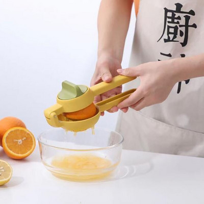Ръчна изстисквачка за плодове Пластмасови ръчни сокоизстисквачки Преносима изстисквачка за лимон Сокоизстисквачки за портокал и цитрусови плодове Домакински ръчни сокоизстисквачки за плодове