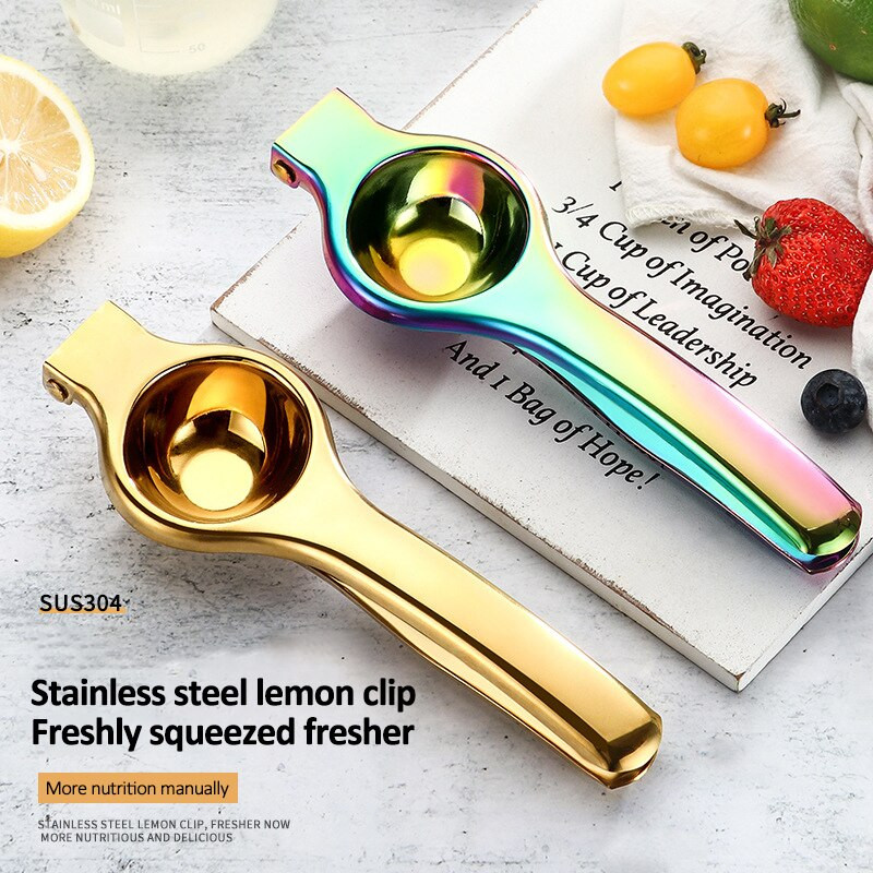 Ръчна сокоизстисквачка за лимони от неръждаема стомана Ръчна изстисквачка за портокали Сокоизстисквачка за лимонови плодове Машина за преса за цитрусови плодове Кухненски аксесоари