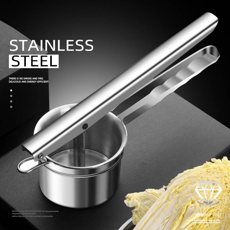 Ръчна изстисквачка от неръждаема стомана 304 Дехидратор за зеленчукова плънка Портокал Лимон Захарна тръстика Сок от пресни плодове Ябълкова сокоизстисквачка