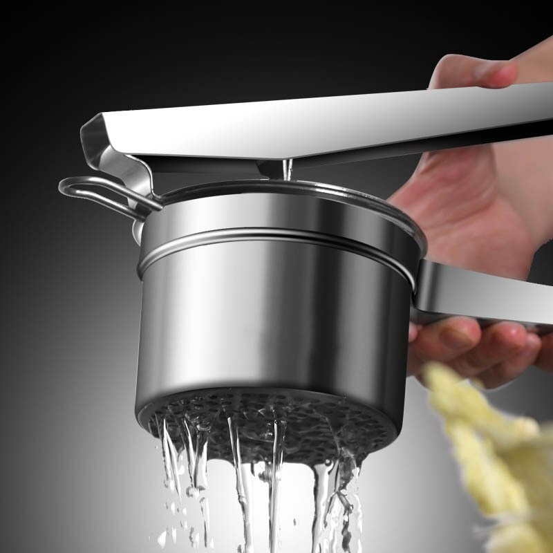 Ръчна изстисквачка от неръждаема стомана 304 Дехидратор за зеленчукова плънка Портокал Лимон Захарна тръстика Сок от пресни плодове Ябълкова сокоизстисквачка