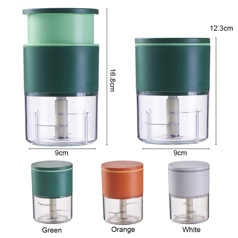 320ML кухненски аксесоари Месомелачка Трошачка за чесън Преса Ренде Многофункционален безопасен чопър Инструменти Резачка за зеленчуци