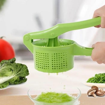 Κουζινικό σκεύος Τύπος πίεσης χεριών Vegetable Dehydrator Fruit Squeeze Αφυδάτωση Αποστράγγιση Καλάθι πλήρωσης λαχανικών Στίφτης νερού