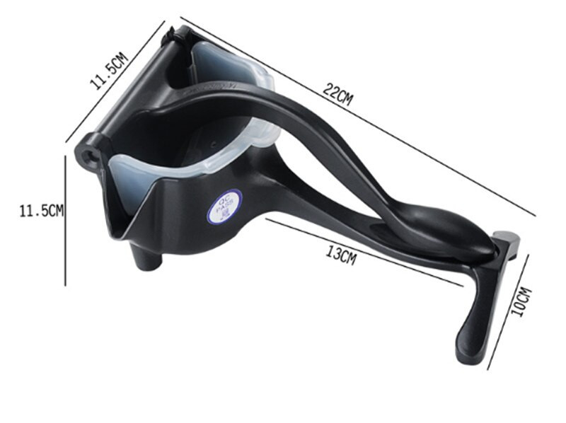 Сокоизстисквачка за плодове Ръчна мини сокоизстисквачка за цитрусови плодове от неръждаема стомана Направи си сам Портокал Лимон Плодова изстисквачка Мелница Инструмент за пресен сок Кухненска джаджа