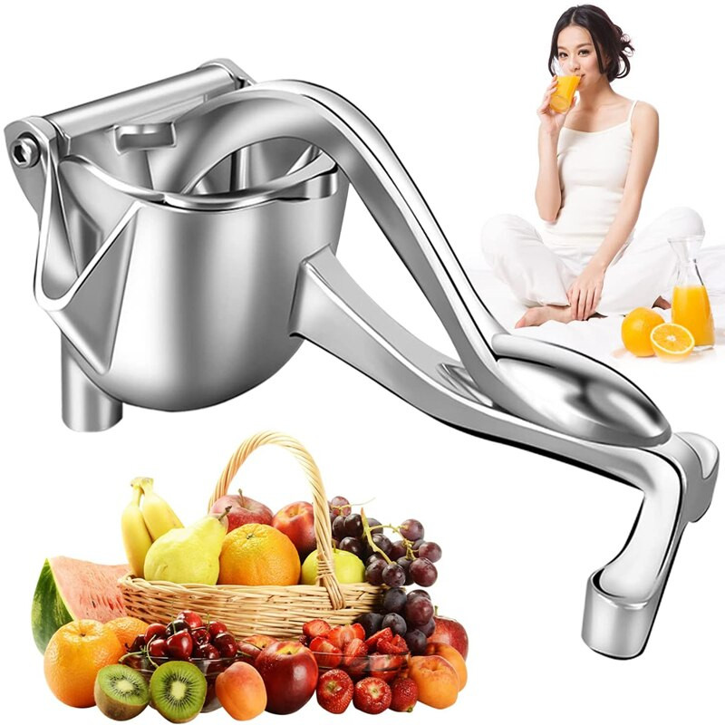 1PC Ръчна сокоизстисквачка Алуминиева сплав Ръчна сокоизстисквачка под налягане Портокал Лимон Мандарина Щипка Сокоизстисквачка за плодове Кухненски инструмент за плодове
