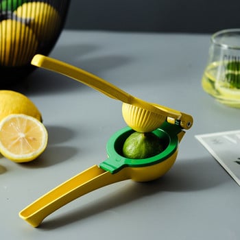 2 σε 1 Χειροκίνητος αποχυμωτής Premium Quality Lime Squeezer Home Clip Squeeze Juice Κράμα αλουμινίου Δύο χρώματος Πορτοκαλί Τύπος Εργαλείο χυμού