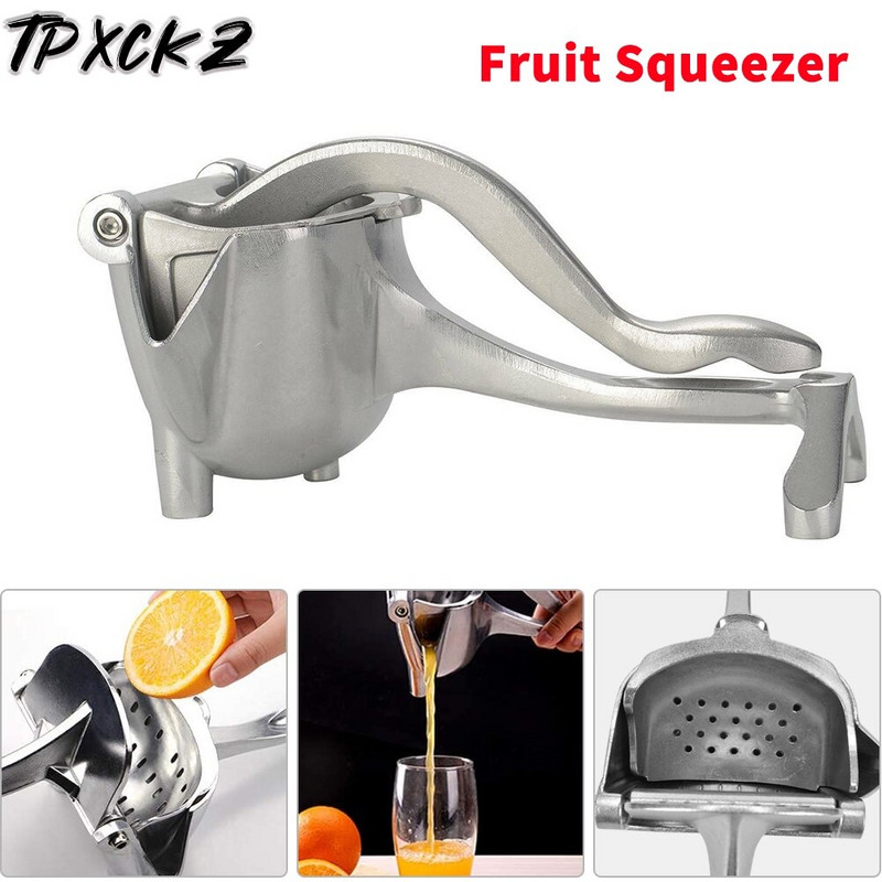 Ръчна сокоизстисквачка от алуминиева сплав Сокоизстисквачка за плодове Сокоизстисквачка Кухненски инструменти Сокоизстисквачка за лимон Машина Домашни продукти