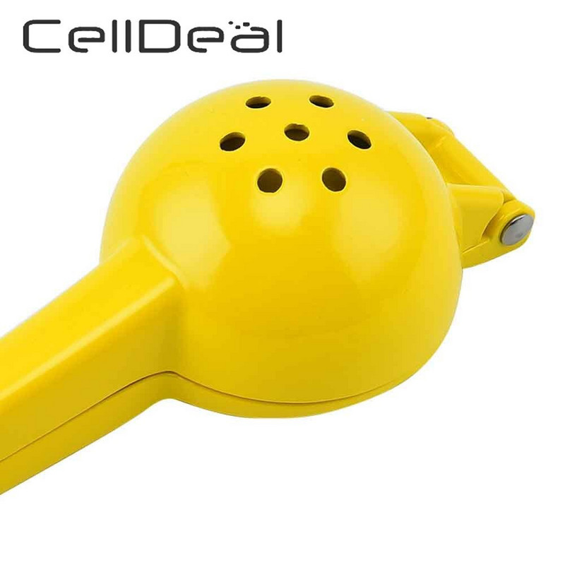 Алуминиева сплав Лимоноизстисквачка Ръчна двойна купа Лимон Лайм изстисквачка Ръчна портокалова цитрусова сокоизстисквачка Кухненски инструменти