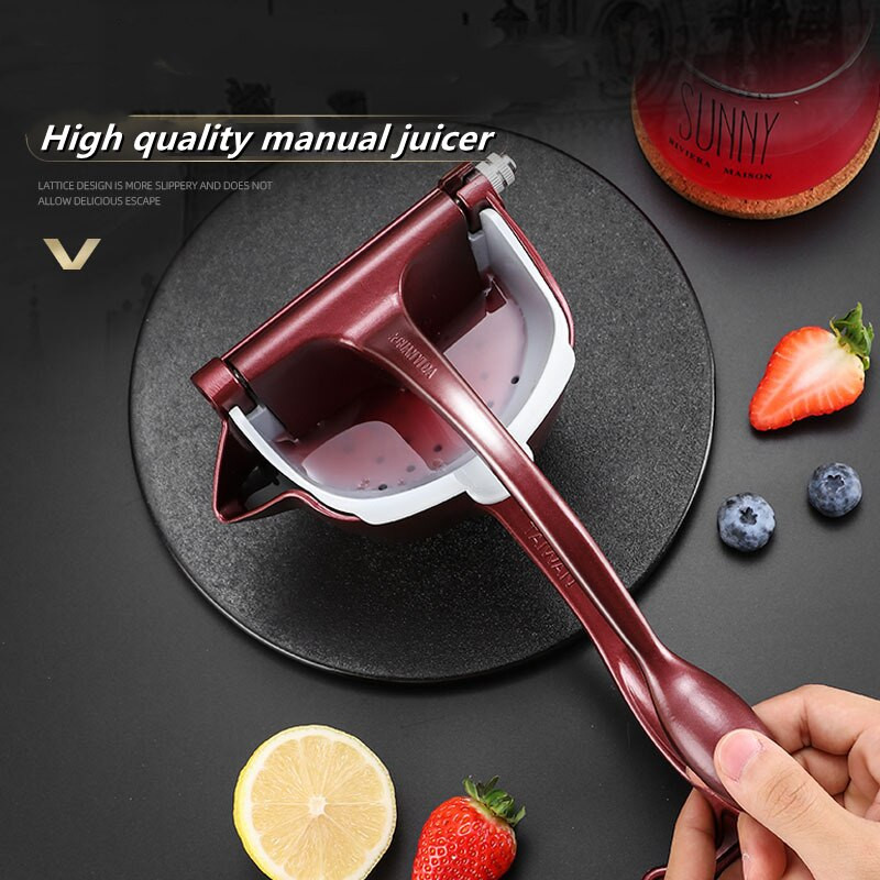 Ručna cijedilica za sok, ručna cijedilica za naranču, cijedilica za nar, limun, kuhinjski dodaci, cijedilica od aluminijske legure