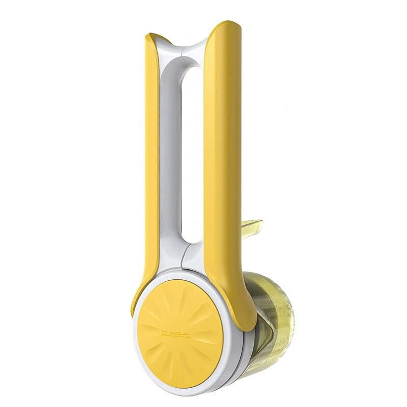 Изстисквачка за лимон и лайм, ръчна сокоизстисквачка за лимони, ръчна сокоизстисквачка за цитрусови плодове с лесно извличане, включително мерителна чаша