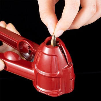 Nutcracker Sheller Clip Funnel Nut Cracker Устойчив на пръски Кухненски крекер Sheller Nutcracker Tool Преносима отварачка Орех Метал