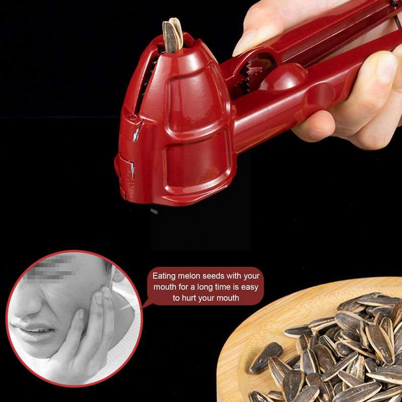 Lockalica za orahe, štipaljka, lijevak za razbijanje oraha, kuhinjski razbijač za orahe otporan na prskanje, alat za ljuštenje, prijenosni otvarač, metal od oraha