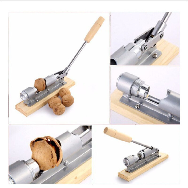 Тежка машина за белене на пекан, щипки за бисквити, лешник, бадем, кухненски инструмент за плодове и зеленчуци, машина