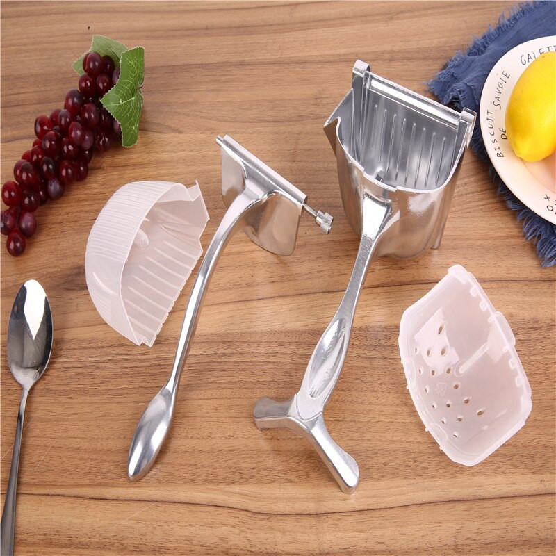 Ръчна сокоизстисквачка Алуминиева сплав Ръчна сокоизстисквачка под налягане Нар Портокал Лимон Захарна тръстика Сок Кухня Инструмент за плодове