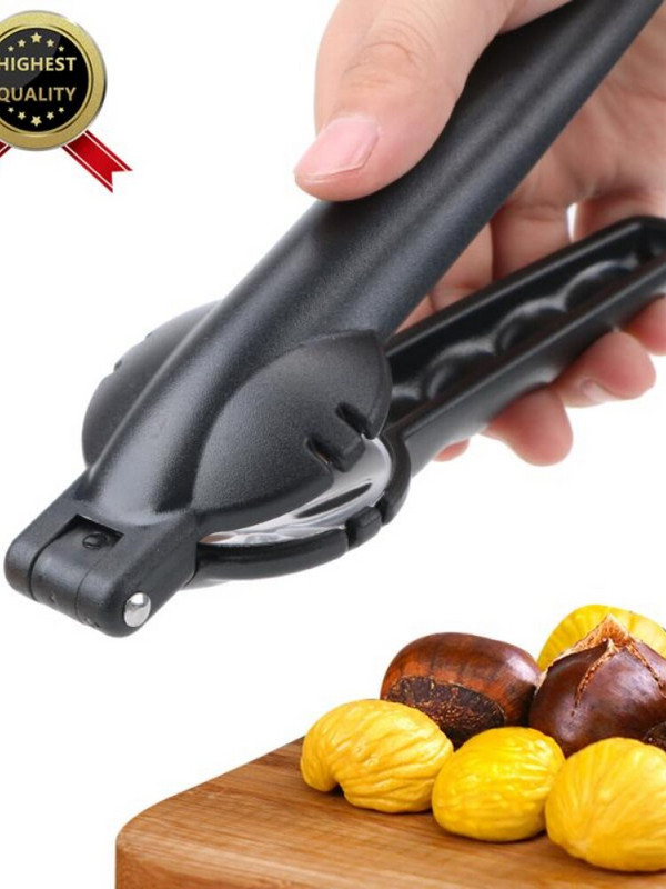 2 в 1 Щипка за кестен Черупка за кестен Клещи за орехи Креативна щипка за ядки Отварачка за ядки Резачка Инструмент за черупки Кухненска джаджа Аксесоари