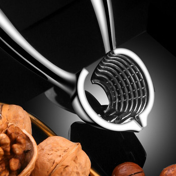 Portable Nut Cracker Kitchen Gadgets Sheller Almond Walnut Hazelnut opener Μεταλλικό ανοιχτήρι Καρυοθραύστης Αξεσουάρ κουζίνας